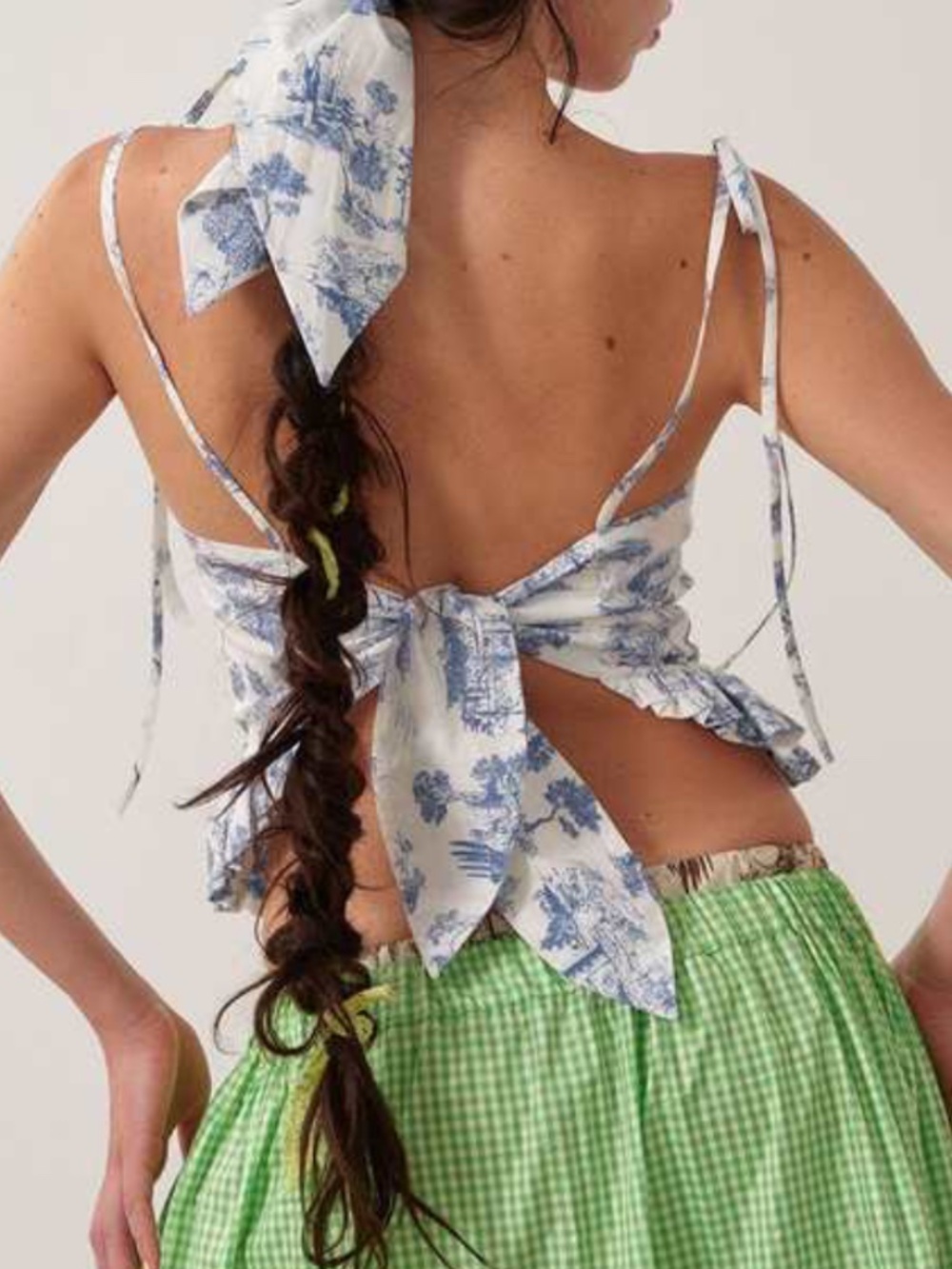 Eliza Faulkner Blue Toile Set - Picture 4 of 4